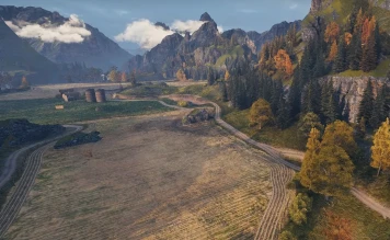 Изменения на карте Фьорды в обновлении 1.1 World of Tanks