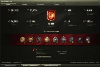 Два игрока World of Tanks преодолели планку в 200 000 боёв Два игрока World of Tanks преодолели планку в 200 000 боёв