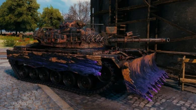 3D-стиль «Чистильщик» для M48A2 Räumpanzer в World of Tanks 3D-стиль «Чистильщик» для M48A2 Räumpanzer в World of Tanks