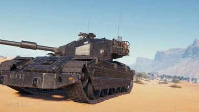 3D-стиль «Британская сталь» на Centurion Action X в World of Tanks 3D-стиль «Британская сталь» на Centurion Action X в World of Tanks