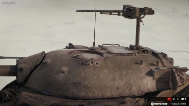 Новый пулемёт на ИС-7 в 4К разрешении