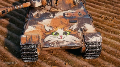 2D-стиль «Пушистый комочек» в World of Tanks 2D-стиль «Пушистый комочек» в World of Tanks