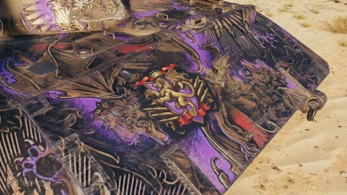 Настраиваемый 2D-cтиль «Мифический зверь (алый)» для режима "Натиск" в World of Tanks Настраиваемый 2D-cтиль «Мифический зверь (алый)» для режима "Натиск" в World of Tanks