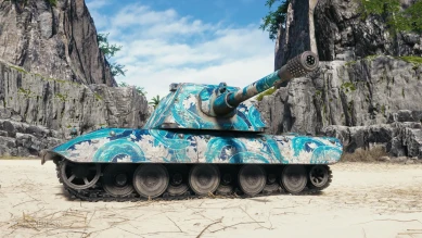 2D-стиль «Ледяной змей» из обновления 1.27.1 в World of Tanks 2D-стиль «Ледяной змей» из обновления 1.27.1 в World of Tanks