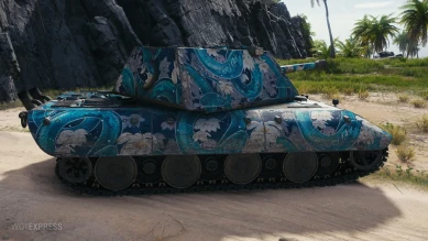 2D-стиль «Ледяной змей» из обновления 1.27.1 в World of Tanks 2D-стиль «Ледяной змей» из обновления 1.27.1 в World of Tanks