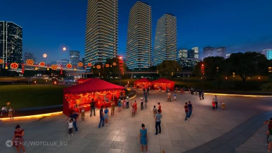 Ангар в честь Восточного Нового года 2025 в World of Tanks