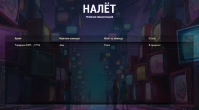 Jove Team первым идёт в Налёт на Yusha Team