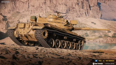 Скриншоты танка M47 Romach в Мире танков
