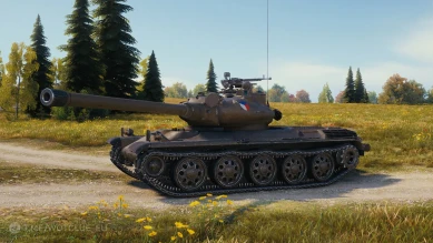 Скриншоты танка Vz. 62 Jasan с супертеста World of Tanks