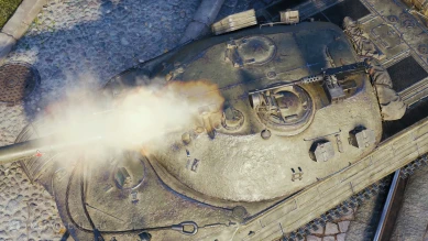 3D-объект «Тяжёлый пулемёт» из обновления 1.28.1 в World of Tanks