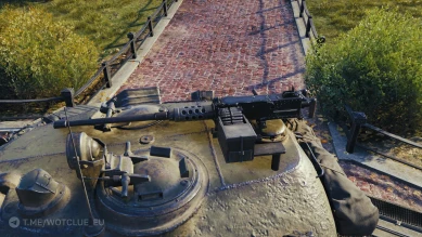 3D-объект «Тяжёлый пулемёт» из обновления 1.28.1 в World of Tanks