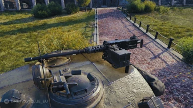 3D-объект «Тяжёлый пулемёт» из обновления 1.28.1 в World of Tanks