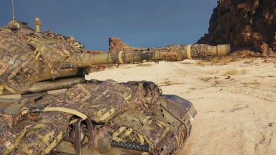 Танк Chaffee Camouflaged из обновления 1.28.1 в World of Tanks