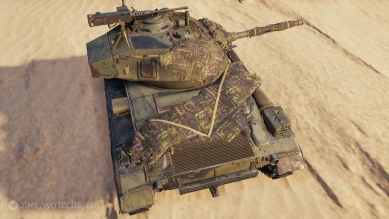 Танк Chaffee Camouflaged из обновления 1.28.1 в World of Tanks