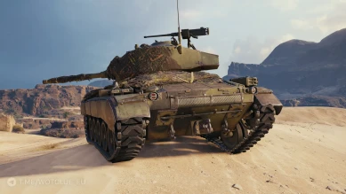 Танк Chaffee Camouflaged из обновления 1.28.1 в World of Tanks