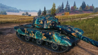 2D-стиль «Неприметный» из обновления 1.28.1 в World of Tanks