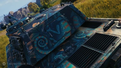 2D-стиль «Неприметный» из обновления 1.28.1 в World of Tanks