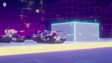 Видео обзор события «Сияние неона» в World of Tanks