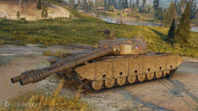 Скриншоты танка SDT-57 Vlkodav с супертеста World of Tanks