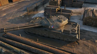 Скриншоты танка SDT-57 Vlkodav с супертеста World of Tanks