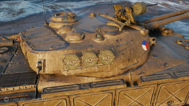 Скриншоты танка SDT-57 Vlkodav с супертеста World of Tanks