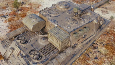 Скриншоты ПТ-САУ SZDV Vz. 50 с супертеста World of Tanks
