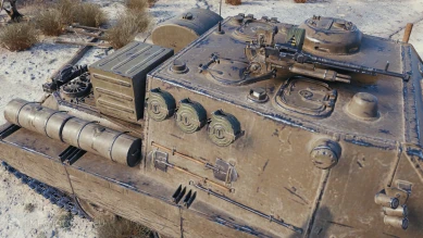 Скриншоты ПТ-САУ SZDV Vz. 50 с супертеста World of Tanks