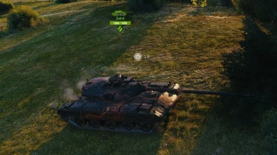 Новый сильный танк уничтожает случайные бои!?