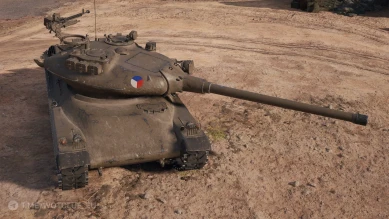 Скриншоты танка Vz. 62 Jasan из патча 1.29 в World of Tanks