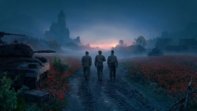 Загрузочный экран события Операция «Почтальон» в World of Tanks