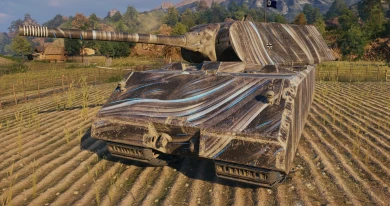 2D-стиль «Холодные волны» в Мире танков