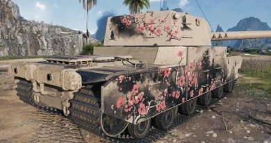 2D-стиль «Белый батист» для танка Type 5 Heavy в Мире танков