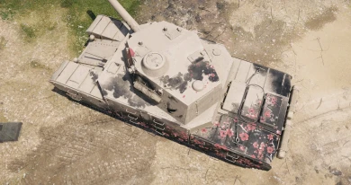 2D-стиль «Белый батист» для танка Type 5 Heavy в Мире танков