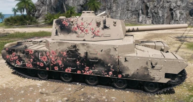 2D-стиль «Белый батист» для танка Type 5 Heavy в Мире танков