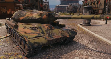 2D-стиль «Беспокойный огонь» в Мире танков