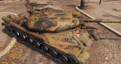 2D-стиль «Беспокойный огонь» в Мире танков