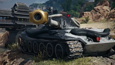 3D-стиль «Тайцзи» для танка 113 в Мире танков