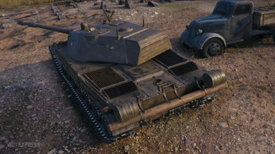 Танк TBT из обновления 1.29.1 в World of Tanks Танк TBT из обновления 1.29.1 в World of Tanks