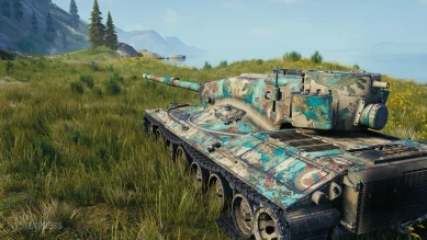 2D-стиль «14 Juillet» из обновления 1.29.1 в World of Tanks