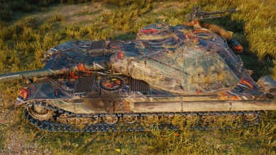 2D-стиль «Без тормозов» из обновления 1.29.1 в World of Tanks