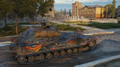 2D-стиль «Без тормозов» из обновления 1.29.1 в World of Tanks