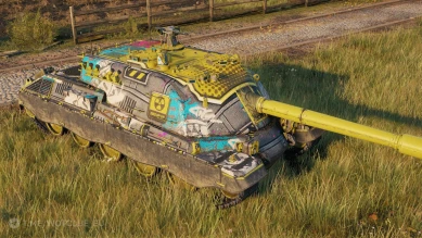 2D-стиль «Жарим бекон» в World of Tanks 2D-стиль «Жарим бекон» в World of Tanks