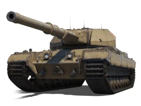 Новый танк FV214t на супертесте World of Tanks