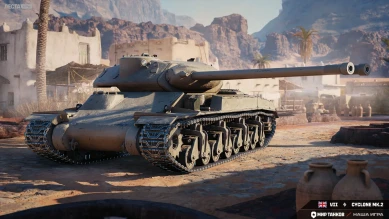 Тяжёлый танк VII уровня Cyclone Mk.2 в Мире танков