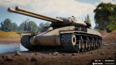 Тяжёлый танк VII уровня Cyclone Mk.2 в Мире танков