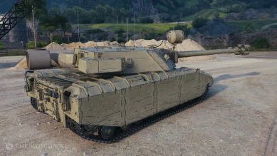 Скриншоты танка FV225 Collector с супертеста World of Tanks