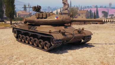 Скриншоты танка Projekt SAT с супертеста в Мире танков