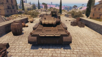 Скриншоты танка Projekt SAT с супертеста в Мире танков