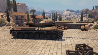 Скриншоты танка Projekt SAT с супертеста в Мире танков