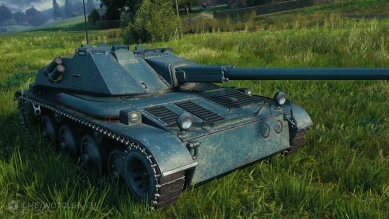 Подарочный танк на 15 лет World of Tanks — AMX ELC 901